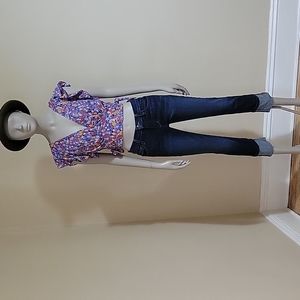 Joe's Jj blue Capri jeans